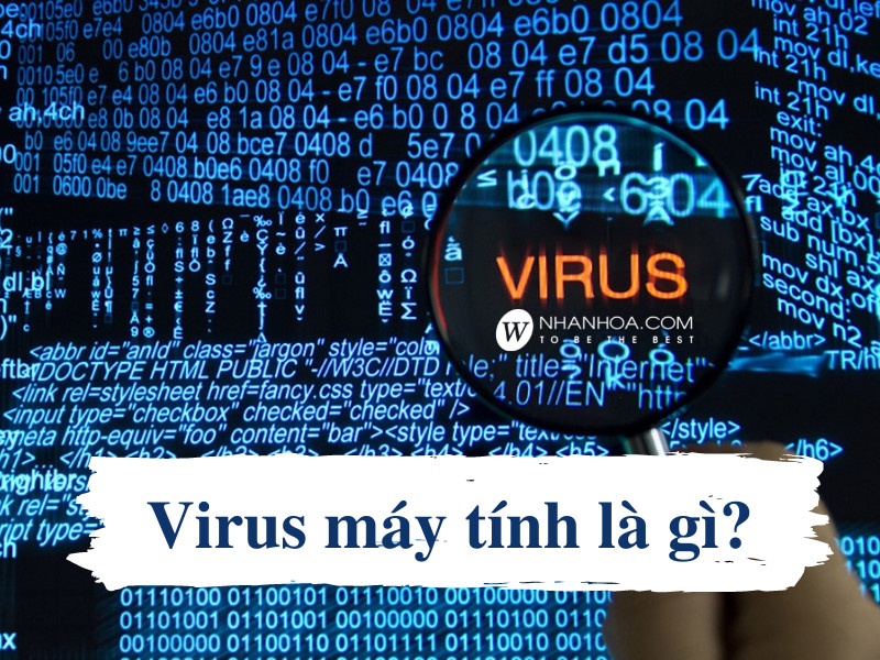Ảnh minh họa virus máy tính