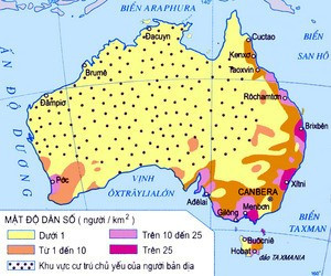 Đồng bằng trung tâm Australia với khí hậu khắc nghiệt