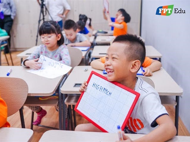Học sinh chủ động và tự tin hơn khi được học tập cùng trải nghiệm.