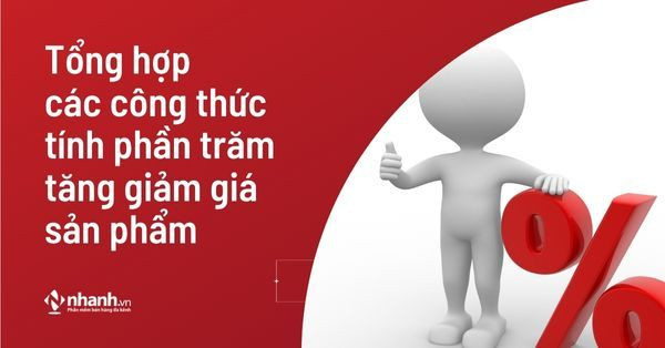 Hình ảnh minh họa công thức tính giảm 15 phần trăm với sản phẩm và giá gốc