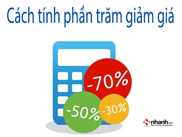 Tính phần trăm giảm giá