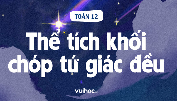 Hình ảnh minh họa các yếu tố của hình chóp tứ giác đều, bao gồm đỉnh, đáy, cạnh bên và chiều cao.