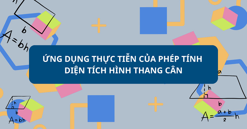 Ứng dụng diện tích hình thang cân trong thiết kế kiến trúc, thể hiện sự linh hoạt của công thức trong các ngành nghề khác nhau.