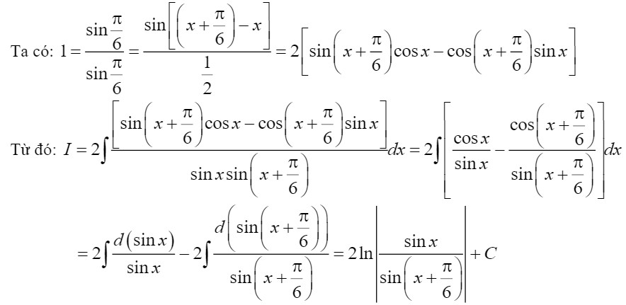 Ví dụ minh họa bài tập nguyên hàm giúp học sinh hiểu rõ hơn về cách áp dụng công thức