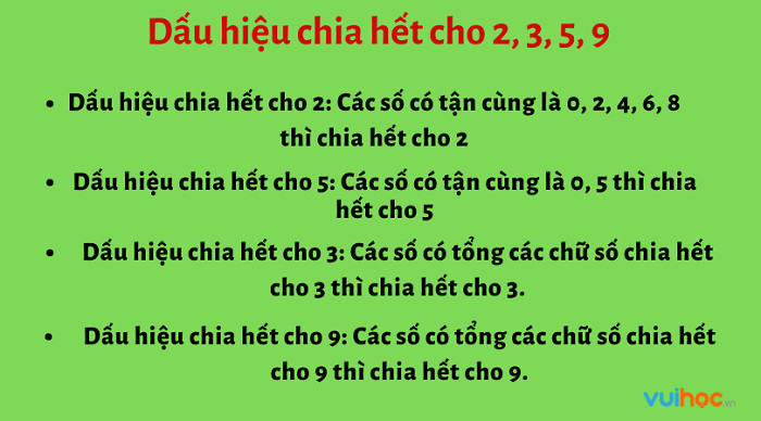 Dấu hiệu chia hết giúp học sinh tiết kiệm thời gian và giải toán nhanh hơn