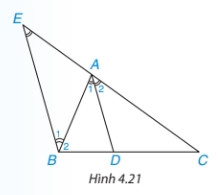 Hình ảnh minh họa ứng dụng định lý đường phân giác