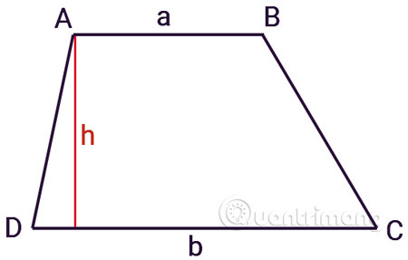 Định nghĩa về hình thang và các yếu tố liên quan