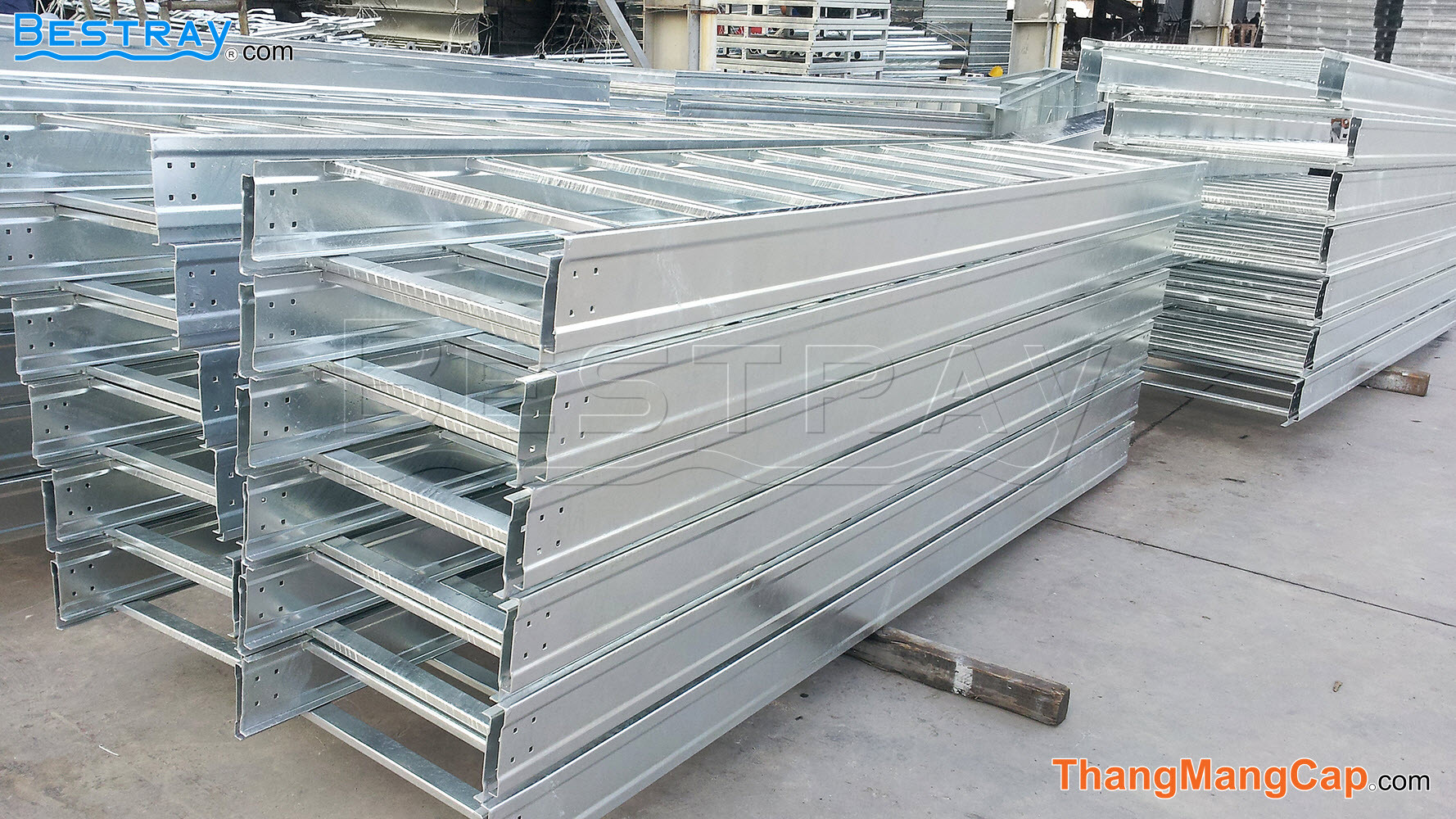 Thang cáp Mạ kẽm nhúng nóng