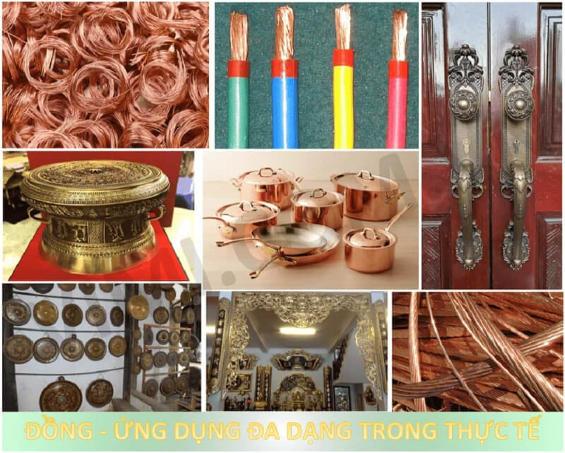 Kim loại đồng đã được sử dụng rộng rãi trong nhiều năm qua và vẫn chưa bị thay thế do có nhiều ưu điểm