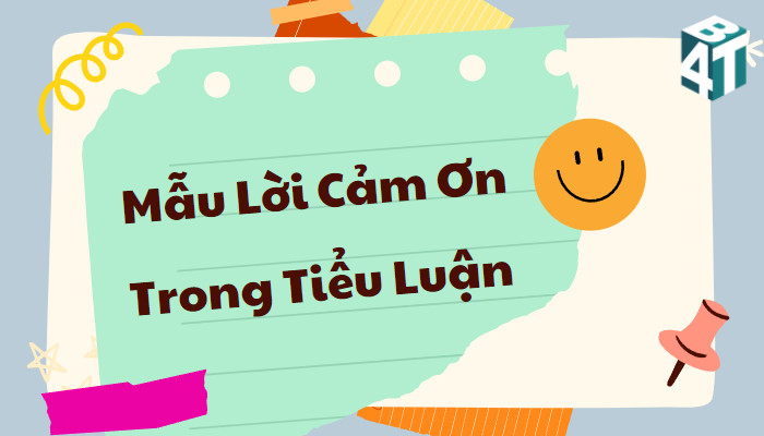 Lời cảm ơn chân thành
