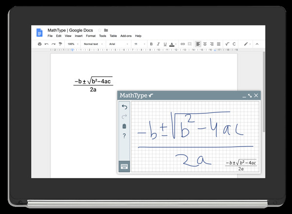 MathType hỗ trợ các công thức phức tạp