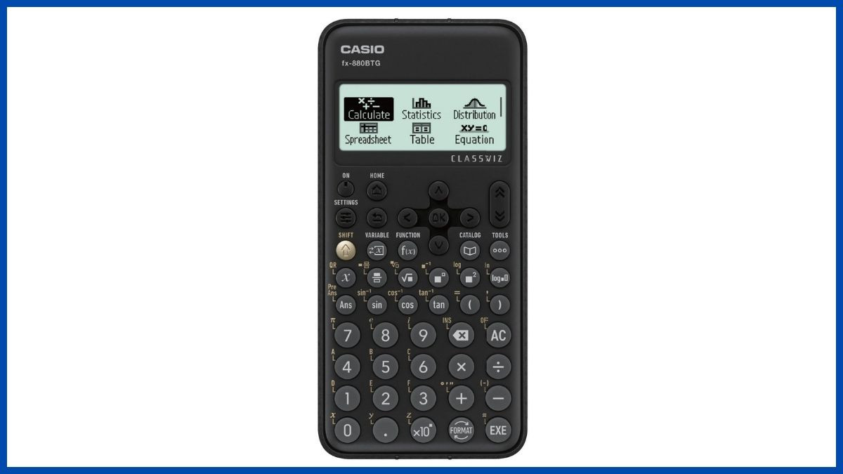 Máy tính Casio FX-880 BTG: Công cụ hỗ trợ học tập đắc lực