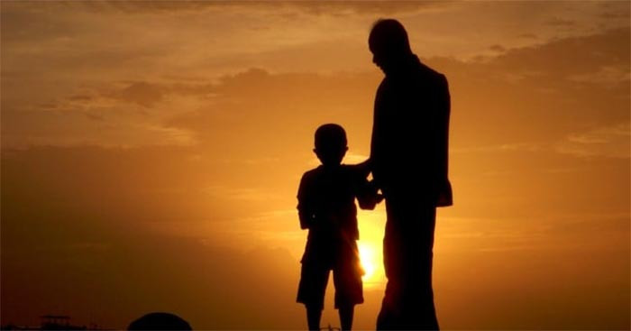 Ảnh minh họa bài thơ Nói với con