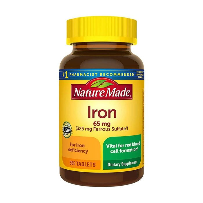 Viên sắt Nature Made Iron 65mg