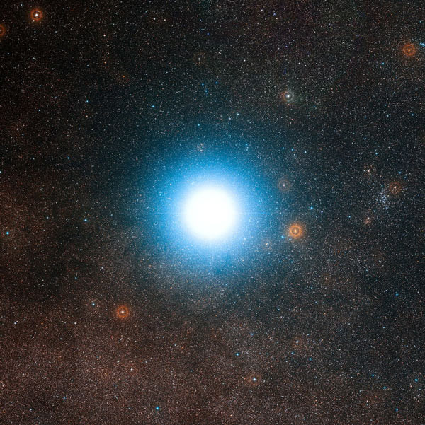 Hệ sao Alpha Centauri, ngôi sao sáng thứ ba trên bầu trời đêm