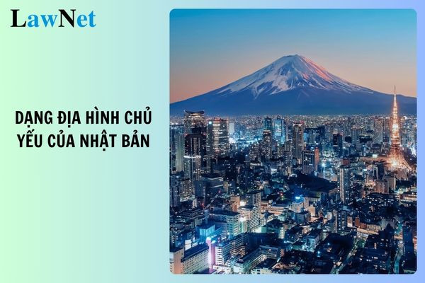 Địa hình đồi núi chiếm phần lớn diện tích tự nhiên của Nhật Bản, tạo nên những cảnh quan hùng vĩ và độc đáo