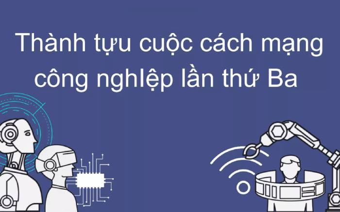 Các giai đoạn phát triển của cuộc cách mạng công nghiệp lần thứ ba