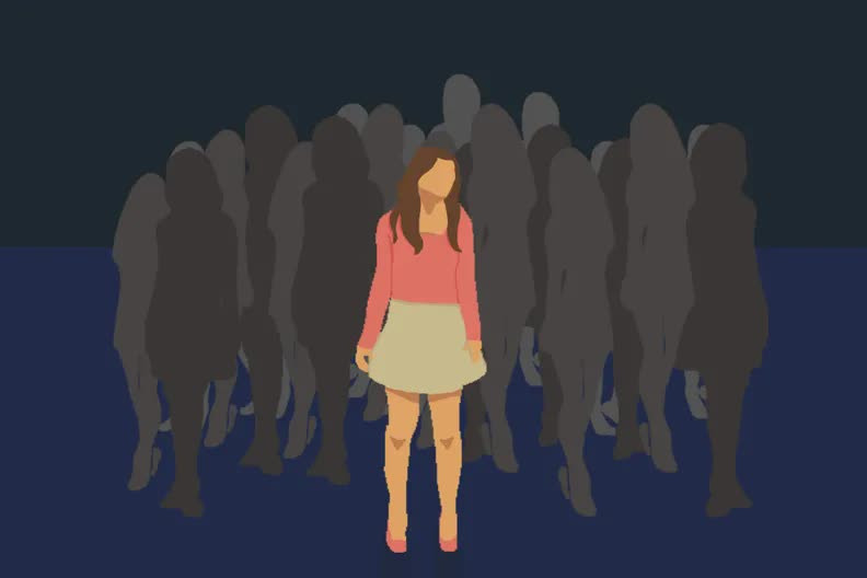 Pick me girl đang cố gắng gây sự chú ý bằng cách hạ thấp người phụ nữ khác