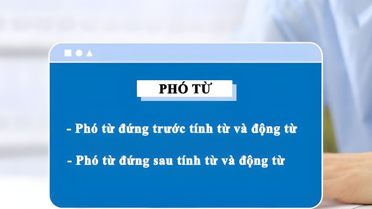 Thứ tự của phó từ trong câu ảnh hưởng đến ý nghĩa
