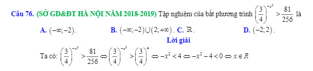 Ví dụ về đồ thị hàm số mũ y=a^x với a>1