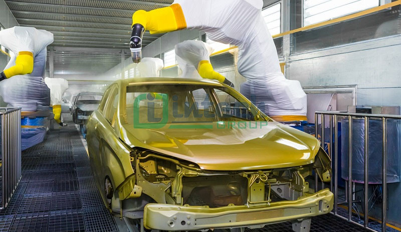 Ứng dụng robot trong sơn phủ