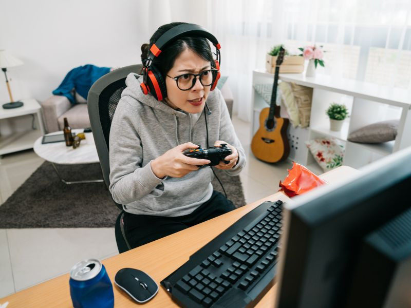 Ảnh minh họa các bệnh về mắt do chơi game quá nhiều