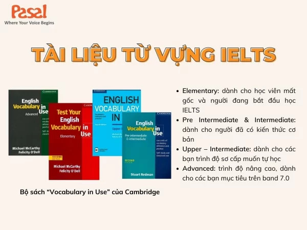 English Vocabulary in Use là tài liệu học tiếng Anh thường ngày dành cho bạn