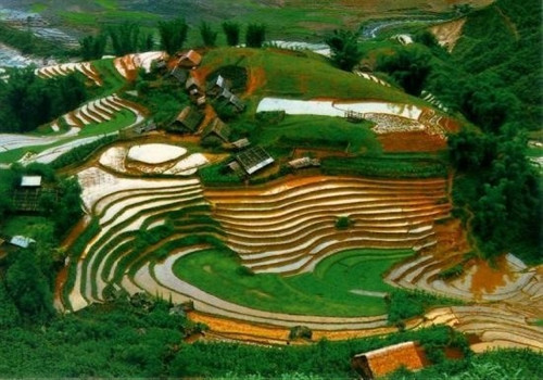 Ruộng bậc thang, miền núi phía Bắc