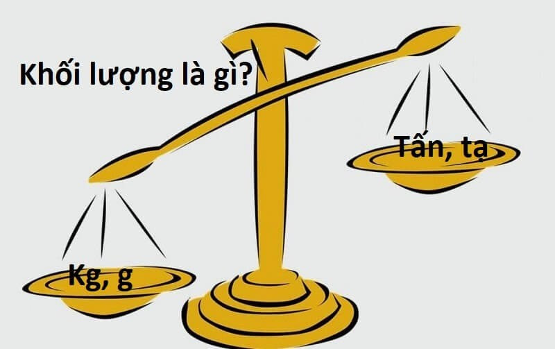 Khối lượng là lượng chất chứa trong vật, không đổi dù ở đâu