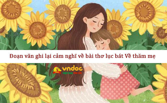 Hình ảnh minh họa bài thơ Về thăm mẹ với chum tương và nón mê, thể hiện sự tần tảo của người mẹ.
