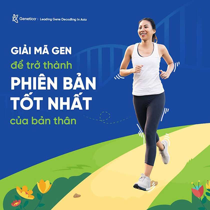 Banner quảng cáo về các khóa học và tài liệu di truyền học có sẵn trên tic.edu.vn