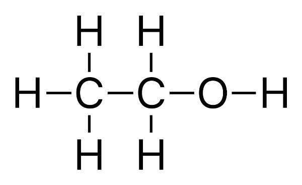 Cấu trúc phân tử Ancol Etylic