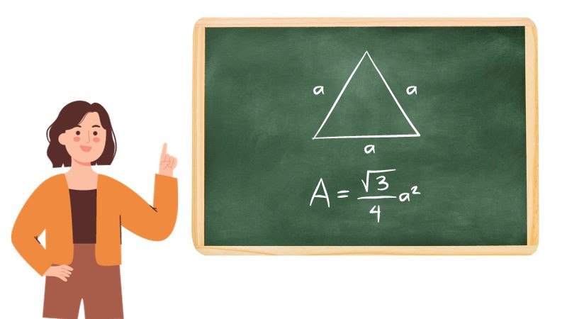 Liên hệ giữa đường cao và các yếu tố khác của tam giác đều