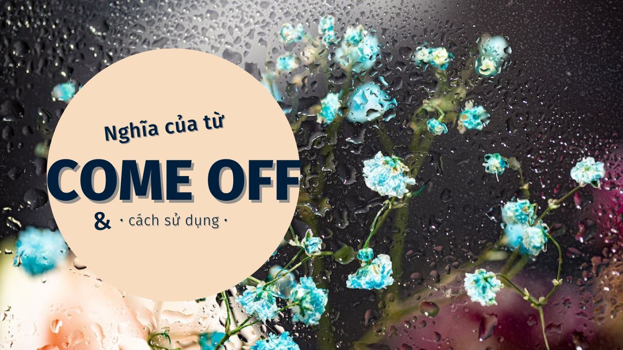 Cúc áo bị tuột khỏi áo sơ mi, minh họa nghĩa đen của come off