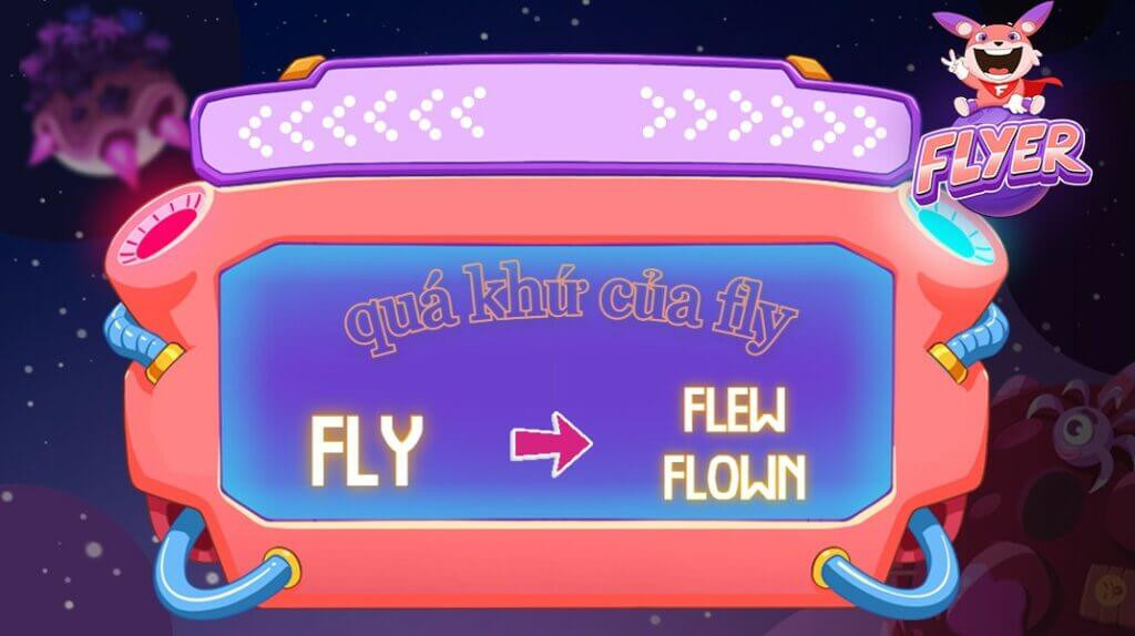 Bảng quá khứ của Fly