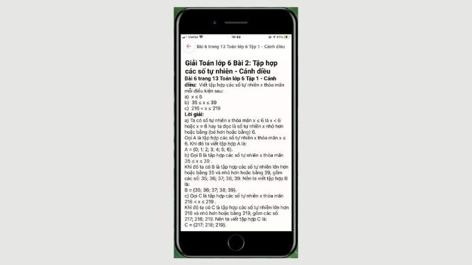 Vietjack6 cung cấp gợi ý cách giải bài tập