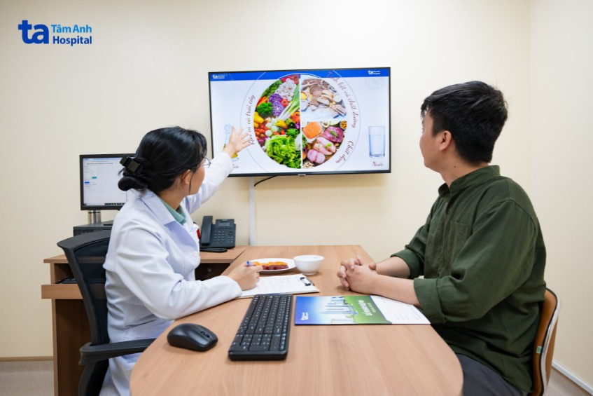 tư vấn dinh dưỡng tại tâm anh